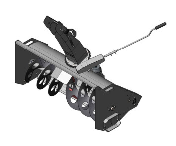 Снегоотбрасыватель на райдер ZimAni RST 100.2