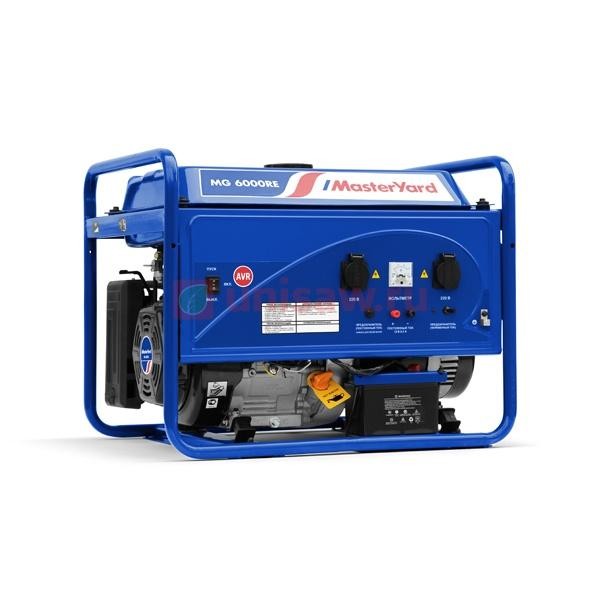 Бензогенератор MasterYard MG 6000RE в Екатеринбурге