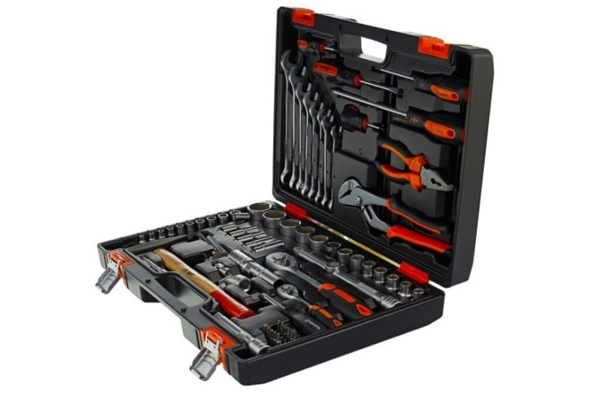 Набор инструментов Вихрь, 1/2&amp;quot; , 1/4&amp;quot; , CrV, в кейсе 76 предм в Екатеринбурге