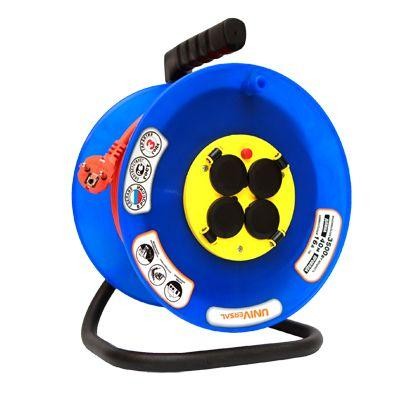 Удлинитель на катушке 4*50м ВЕМ 250 ПВС 3*1,5 IP44 &amp;quot;У&amp;quot; в Екатеринбурге