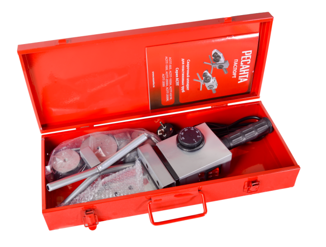 Аппарат для сварки ПВХ труб Ресанта АСПТ-2000К в Екатеринбурге