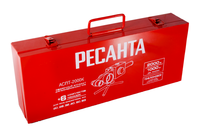Аппарат для сварки ПВХ труб Ресанта АСПТ-2000К в Екатеринбурге