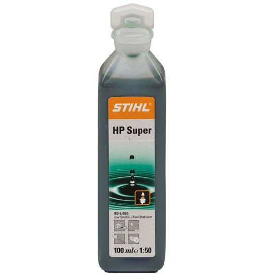 Масло для 2-х тактного мотора полусинтетик HP Super 0,1 л 07813198052 в Екатеринбурге