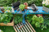 Шланг спиральный 10м для террас с фитингами и наконечником для полива GARDENA 18424-20.000.00 в Екатеринбурге