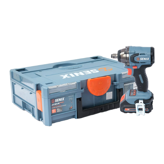 Ударный аккум. гайковерт SENIX PDWX2-M2-EU SET с акк.4 А*час и ЗУ в Екатеринбурге