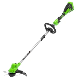 Триммер аккумуляторный Greenworks GD40LT, 40V, 38 см, с 1хАКБ 4 Ач и ЗУ