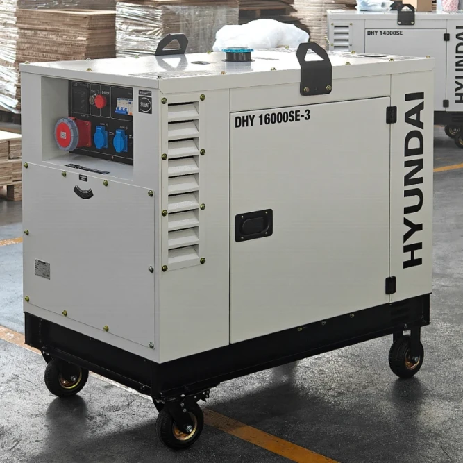 Генератор дизельный HYUNDAI DHY 16000SE-3 в Екатеринбурге
