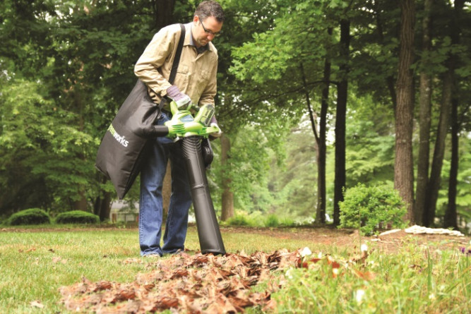 G-MAX 40V Аккумуляторный Бесщеточный Воздуходув-Садовый Пылесос GD40BV в Екатеринбурге