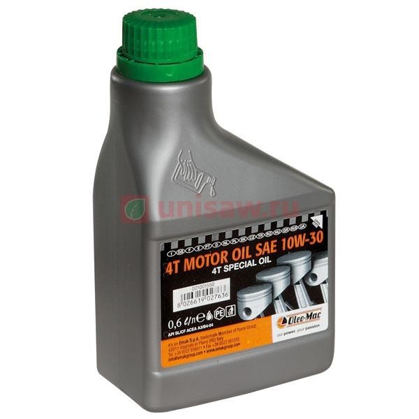 Масло для 4-такт. двигателей SAE 10W30 (0,6л.) 16шт/кор Oleo-Mac в Екатеринбурге