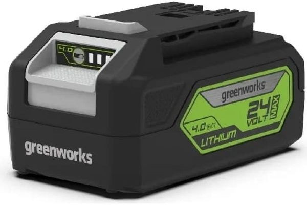 Цепная пила аккумуляторная Greenworks Арт. 2007007UB, 24V, 30см, бесщеточная, c 1хАКБ 4 Ач и ЗУ в Екатеринбурге