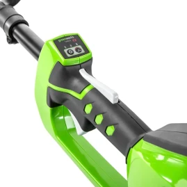 Триммер аккумуляторный Greenworks GD40BC, 40V, 40 см, бесщеточный, с 1хАКБ 8 Ач и ЗУ