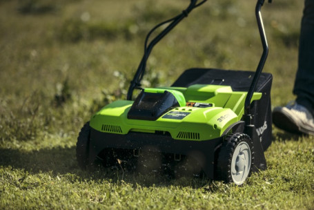 Аэратор аккумуляторный Greenworks , 40V, без АКБ и ЗУ в Екатеринбурге