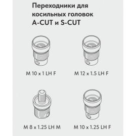 Триммерная головка VILLARTEC A-Cut 130