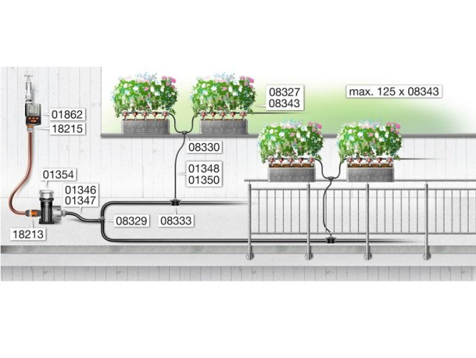 Таймер подачи воды MultiControl GARDENA 01862-28.000.00 в Екатеринбурге