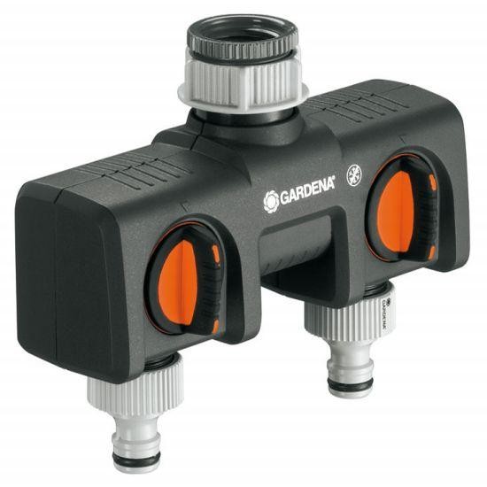 3/4&amp;quot;-1&amp;quot; Распределитель 2-х канальный GARDENA 08193-20.000.00 в Екатеринбурге