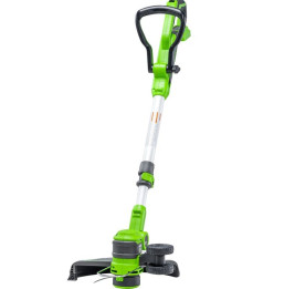 Триммер аккумуляторный Greenworks Арт. 2110407UA, 24 V, 30,5 см, с 1хАКБ 2Ач и ЗУ