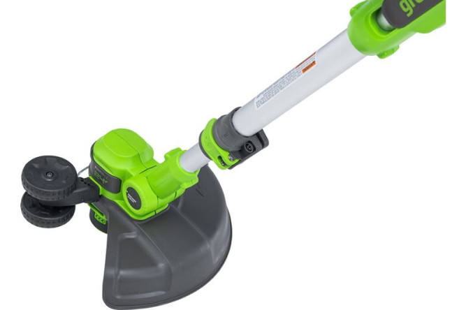 Триммер аккумуляторный Greenworks Арт. 2110407UA, 24 V, 30,5 см,  с 1хАКБ 2Ач и ЗУ в Екатеринбурге