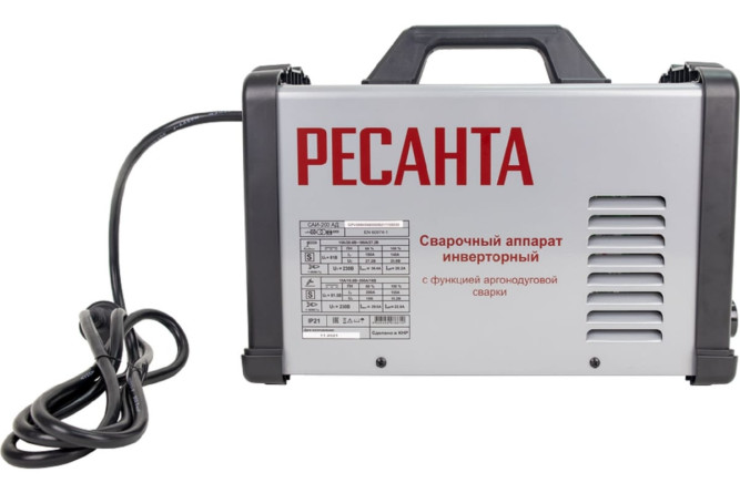 Сварочный аппарат инверторный Ресанта САИ- 200АД в Екатеринбурге