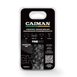 Цепь CAIMAN 14", 3/8 LP, 1,3мм, 53 звенa, чизель