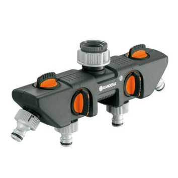 3/4&amp;quot;-1&amp;quot; Распределитель 4-х канальный GARDENA 08194-20.000.00
