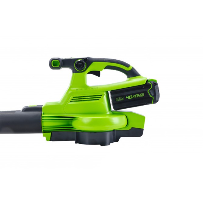 Воздуходув-Садовый Пылесос аккумуляторный Greenworks Арт. 2406907, 40V, бесщеточный, без АКБ и ЗУ в Екатеринбурге