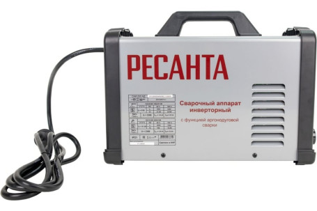 Сварочный аппарат инверторный Ресанта САИ-200АД (АС/DC) в Екатеринбурге