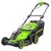 Газонокосилка аккумуляторная Greenworks GD40LM411, 40V, бесщеточная, 41 см, c 1хАКБ 4Ач и ЗУ в Екатеринбурге