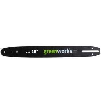 Шина для аккумуляторной цепной пилы Greenworks 40V 40 см 29757