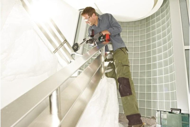 Аккумуляторный шлифователь угловых сварных швов Metabo KNS 18 LTX 150 600191880 в Екатеринбурге