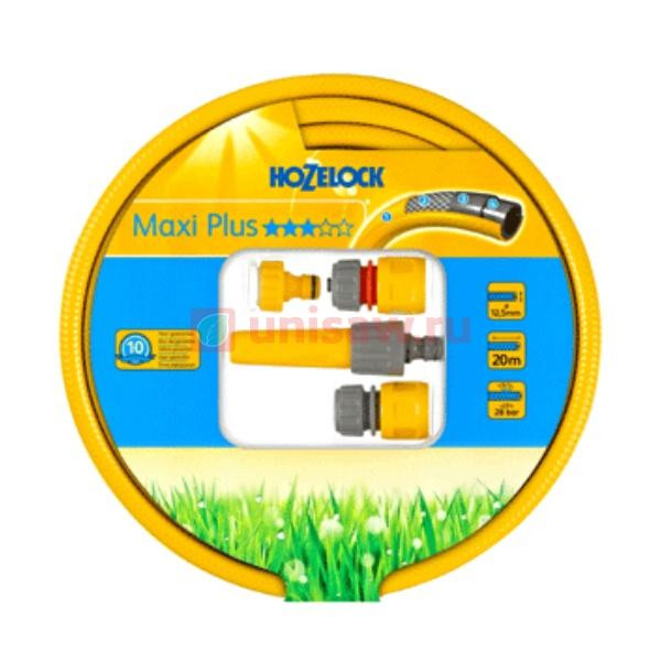 Шланг Hozelock Maxi Plus 12,5 мм 20 м, с набором коннекторов и наконечником в Екатеринбурге
