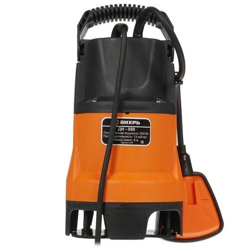 Дренажный насос Вихрь ДН-550 в Екатеринбурге