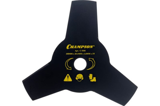 Нож для жесткой травы Champion 3/255/25,4 (тип А) (125R,235R,FS80,85,100,120,FR85,350,450) в Екатеринбурге