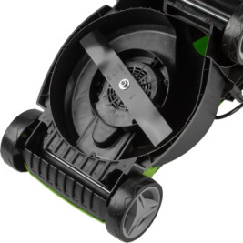Газонокосилка аккумуляторная Greenworks Арт. 2516107UA, 24V, 33 см, бесщеточная, с 1хАКБ 2Ач и ЗУ