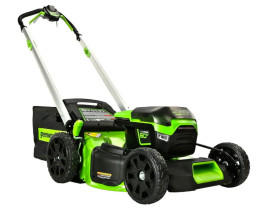 Газонокосилка аккумуляторная Greenworks Арт. 2514307UB, 60V, 51 см, самоходная, бесщеточная, c 1хАКБ 4Ач и ЗУ