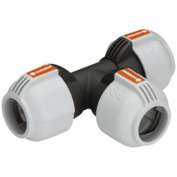 Для шланга 32мм - Соединитель Т-образный 32 мм GARDENA 02772-20.000.00