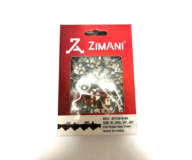 Цепь ZimAni 16&amp;quot;, 3/8, 1.6mm, 60 DL (3621 000 0060) в Екатеринбурге