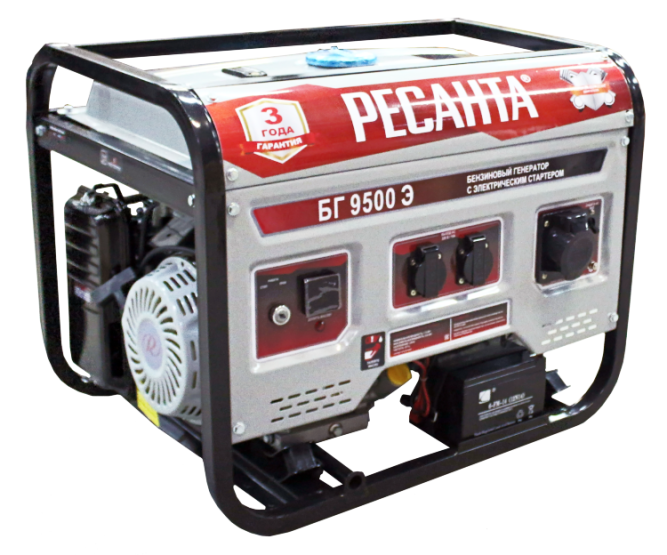 Электрогенератор БГ 9500 Э Ресанта в Екатеринбурге