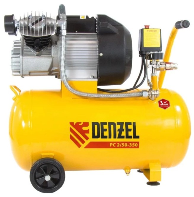 Компрессор воздушный DENZEL PC 2/50-350 в Екатеринбурге