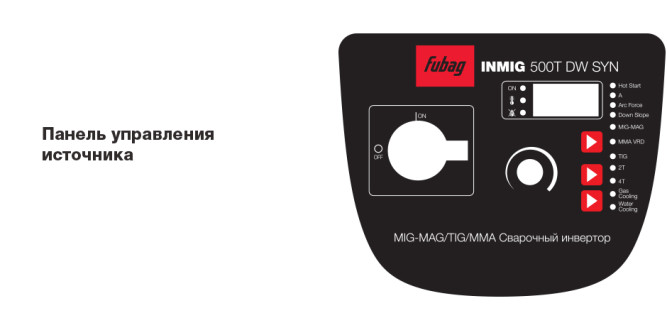 Сварочный инверторный полуавтомат FUBAG INMIG 500 T DW SYN в Екатеринбурге