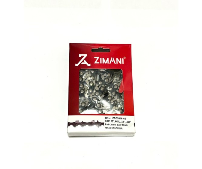 Цепь ZimAni 18&amp;quot;,66 зв. 3/8 1.6 в Екатеринбурге