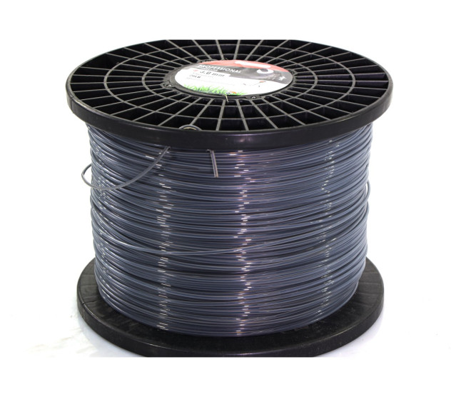 Леска триммерная ZimAni TL1100, 3 мм, круг, 2-х компонентная с сердечником, 1100 метров бабина в Екатеринбурге