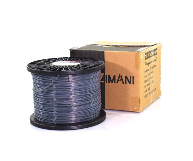 Леска триммерная ZimAni TL1100, 3 мм, круг, 2-х компонентная с сердечником, 1100 метров бабина в Екатеринбурге