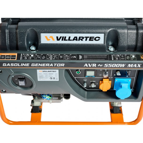 Генератор бензиновый VILLARTEC GG 6300C в Екатеринбурге