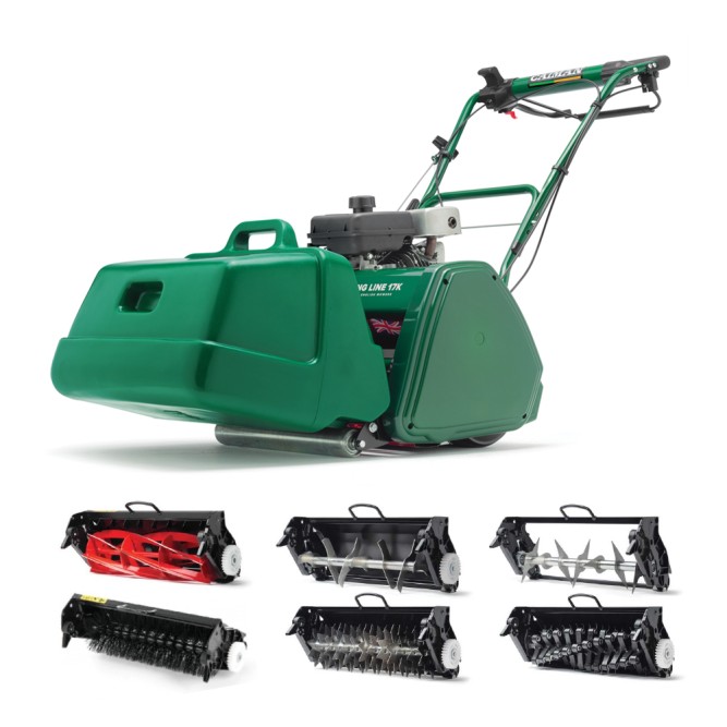 Барабанная газонокосилка Caiman King Line 17H MAX