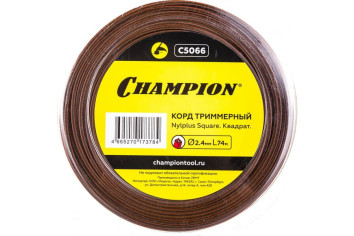 Корд трим.CHAMPION Nylplus Square 2.4мм* 15м (квадрат)