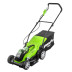 Газонокосилка аккумуляторная Greenworks Арт. 2501907UB, 40V, 35 см, c 1хАКБ 4 Ач и ЗУ