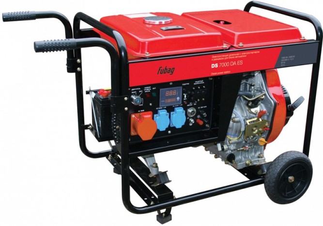 Дизельный генератор FUBAG DS 7000 DA ES в Екатеринбурге