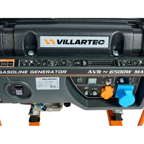 Генератор бензиновый VILLARTEC GG7300C в Екатеринбурге