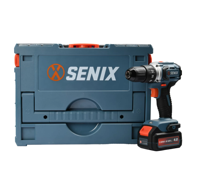 Дрель-шуруповерт аккум. SENIX PDDX2-M2-EU KIT с акк и ЗУ в Екатеринбурге