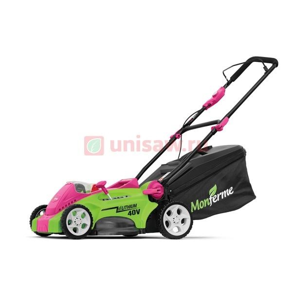 Газонокосилка аккумуляторная Monferme 25177M, 40V (с аккумулятором и зарядным устройством)